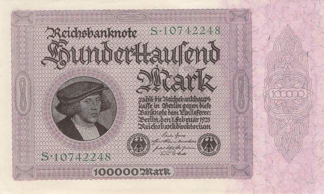100000 Mark 1923